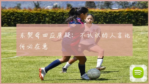 东契奇回应质疑：不认识的人言论何必在意