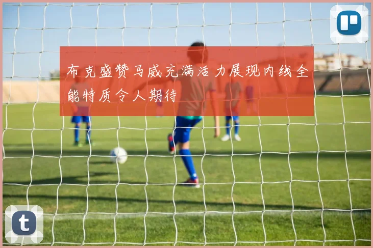 布克盛赞马威充满活力展现内线全能特质令人期待